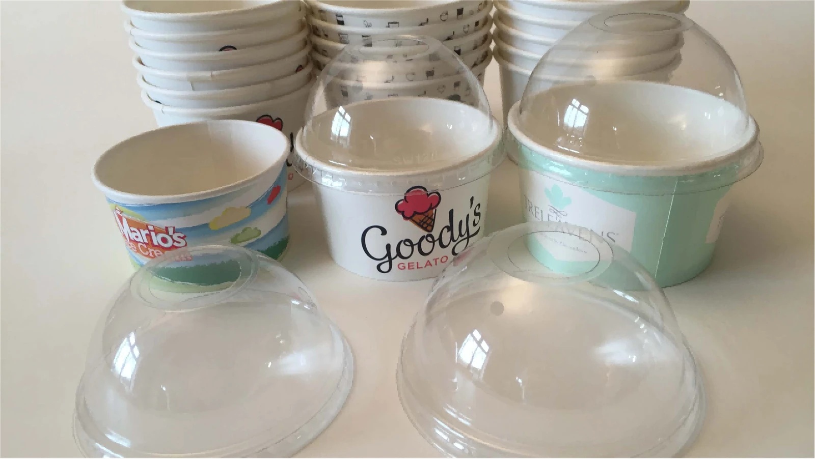 Paper Ice Cream Cups 3 Paper Ice Cream Cups 3